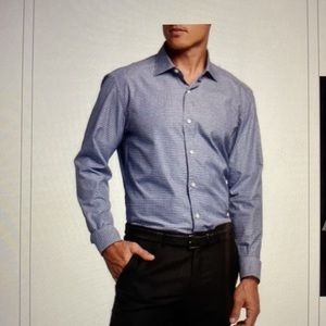Hathaway Platinum Made in Italy Button Down Shirt